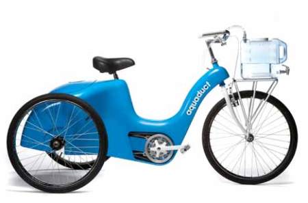 salah satu penemuan IDEO, sepeda roda tiga multi fungsi